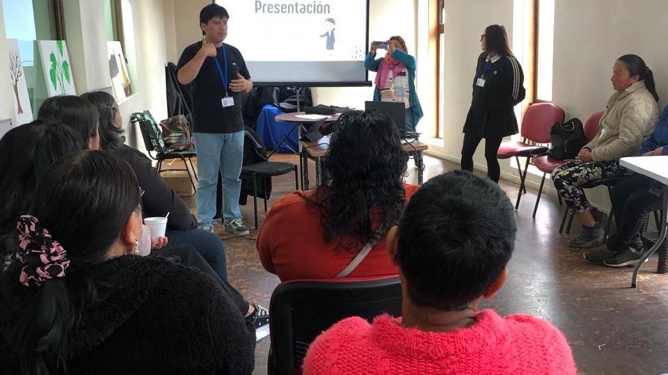 Taller apresto laboral en Calbuco