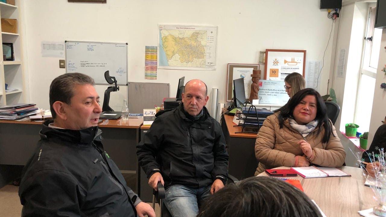 Reunión Alcalde de Fresia junto a la Delegación Presidencial Regional de Los Lagos